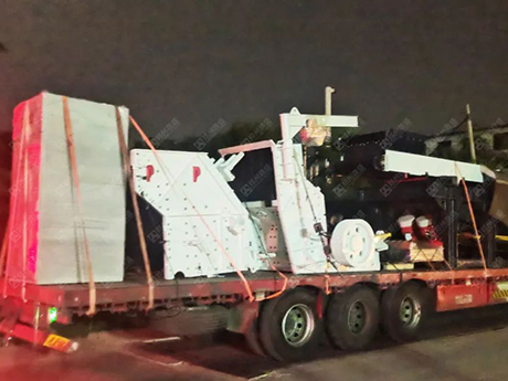 這套建築垃圾處理設備得（dé）到客戶好評